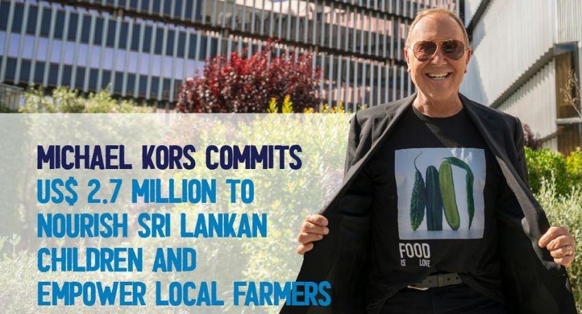Michael Kors Powers WFP’s School Meals in SL